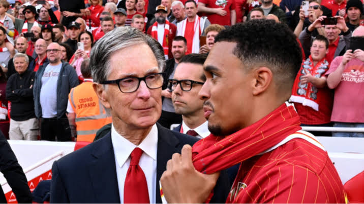 Lipreader reveals what Alexander-Arnold said to Liverpool owner John W. Henry after league title win