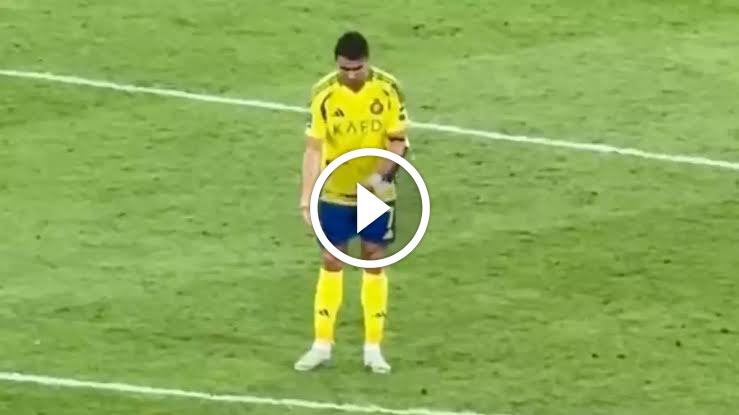 Cristiano Ronaldo spotted ‘talking to himself’ as bizarre clip emerges after Al Nassr defeat