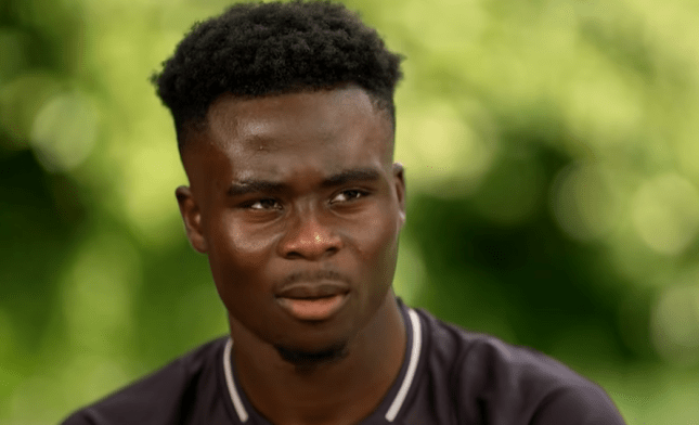 Bukayo Saka names best team Arsenal have played against this season