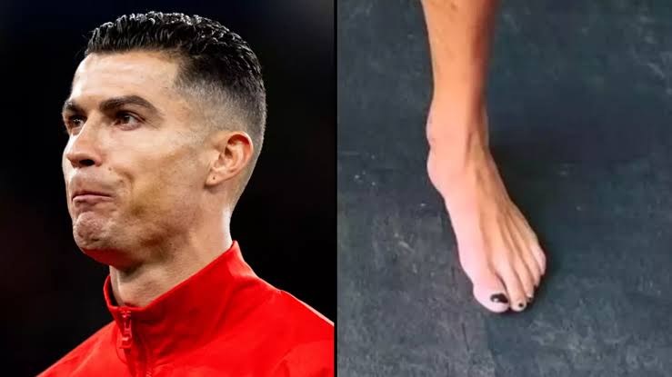 Why Cristiano Ronaldo paints his toenails black is genius as social media post goes viral