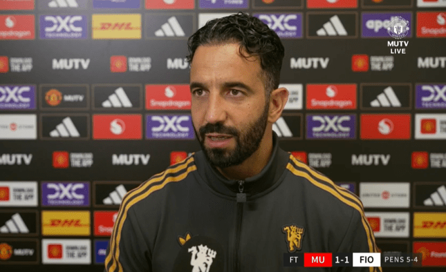 Ruben Amorim singles out Man Utd star ahead of Arsenal clash