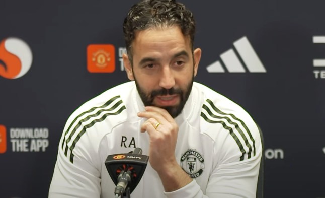 Ruben Amorim confirms which goalkeeper will start in Man City vs Man Utd game