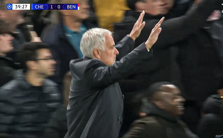 Jose Mourinho singles out one Chelsea star for criticism after Benfica defeat