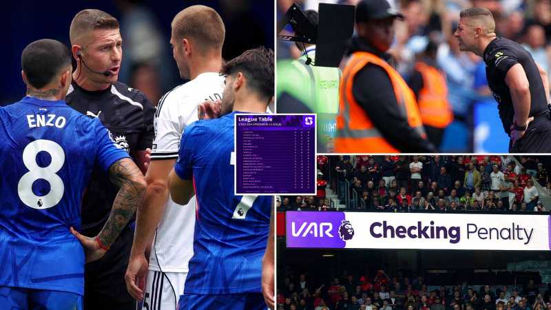 2025/26 Premier League table without VAR errors
